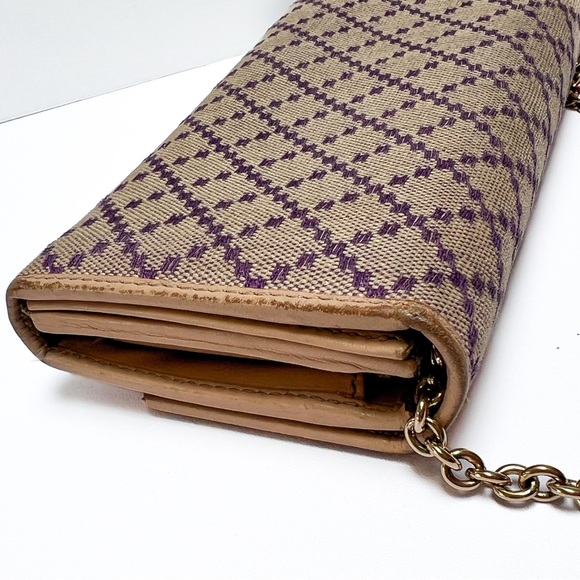 SOLD Gucci Wallet On Chain Fabric - Picture 11 of 14